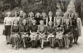 Klass 4:4a på flickläroverket, 1949-1950