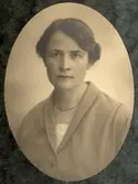 Lärarinna på Risbergska skolan, 1930