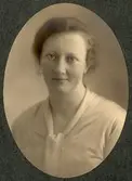 Lärarinna på Risbergska skolan, 1930