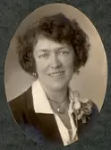 Lärarinna på Risbergska skolan, 1930