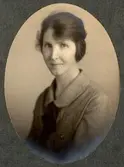 Lärarinna på Risbergska skolan, 1930
