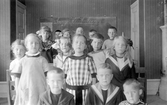 Skolklass på Risbergska skolan, 1905-1915