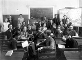 Klass 6b på Risbergska skolan, 1926