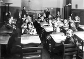 Klass 3 på Elementarskolan för flickor, 1915