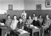 Skolklass på Risbergska skolan, 1932