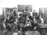 Klass LII på Risbergska skolan, 1930-tal