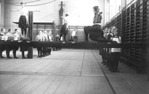 Gymnastiklektion på Risbergska skolan, 1920-tal