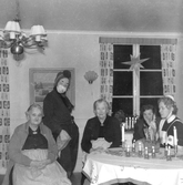 Julfirande på Almbyhemmet, 1956-1957