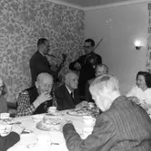 Musikunderhållning på Almbyhemmet, 1957