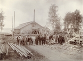 Arbetare vid Kilsmo såg, 1920-tal
