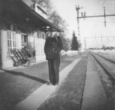 Stins vid Kilsmo station, 1950-tal