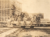 Arbetare vid Kilsmo såg, 1920-tal