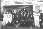 Grupp med skådespelare,1920-tal