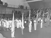 Invigningen av Idrottshuset, 1946