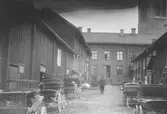 Gårdsinteriör, 1910 ca