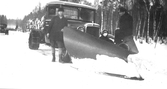Snöröjning, 1936
