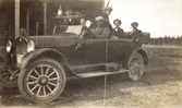 Taxi med passagerare, 1925 ca