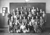 Klass 8 på Vasaskolan, 1946