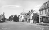Butiker på Storgatan i Fjugesta, 1950-tal