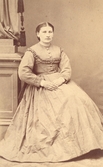 Kvinnoporträtt, 1860-tal