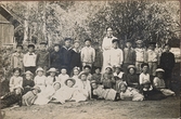 Skolklass i Bystads skola, 1910-tal