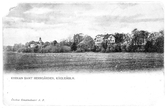 Kyrkan och herrgården, ca 1900