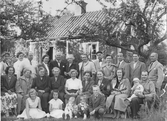70-årsfirande hos Bergströms i Eldvalla, Glanshammar, 1955