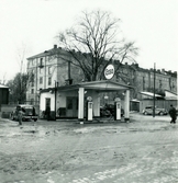 Esso bensinstation på Mogatan, 1940-tal