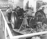 John Cobbs tävlingsbil på Görtz Fordutställning, 1955