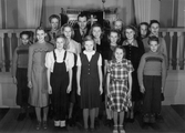Juniorernas julfest i missionshuset, 1950