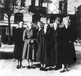 Personal vid Margaretas festvåning, 1940-tal