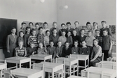 Klass 8 på Olaus Petriskolan, 1957