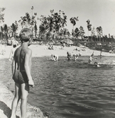 Badande barn, 1950-tal