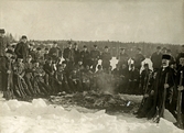 Fältskjutning vid Latorp 1908 ca