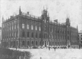 Rådhuset på Drottninggatan-Stortorget, 1863