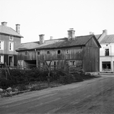 Träkåk på Gamla söder, 1955