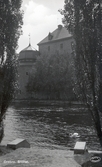 Örebro slott från Centralparken, 1960-tal