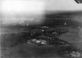 Flygfoto över Skråmsta, 1920-tal