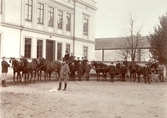 Körskolan på Olaigatan 21, Slottsgatan 2,  1901