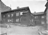 Gårdsinteriör, 1920-tal