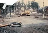 Byggstart av Hjärstastugan, 1979-03-14