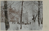 Vinter i Oskarsparken, 1900-tal