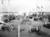 Jordbruksmaskiner på Örebroutställningen, 1928