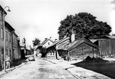 Kyrkogårdsgatan norrut, 1950-tal