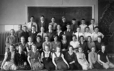 Klass 6B på Almby skolan, 1933