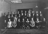 Skolklass på Norra skolan, Olaus Petriskolan, 1918