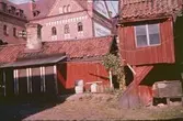 Gårdsinteriör på Gamla gatan, 1950-1955