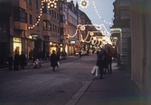 Julbelysning på Köpmangatan, 1984