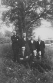 En grupp med män i Kilsmo, 1920-tal