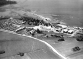 Flygfoto över Kilsmo såg, 1964